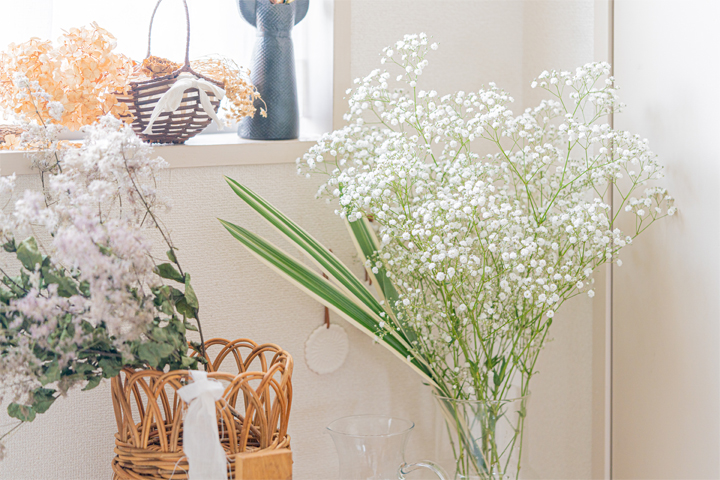 biidoro.0708様◆【ドライフラワー】かすみ草の蕾 着色（824） biidoro.0708様◇【ドライフラワー】かすみ草の蕾 着色（824） biidoro